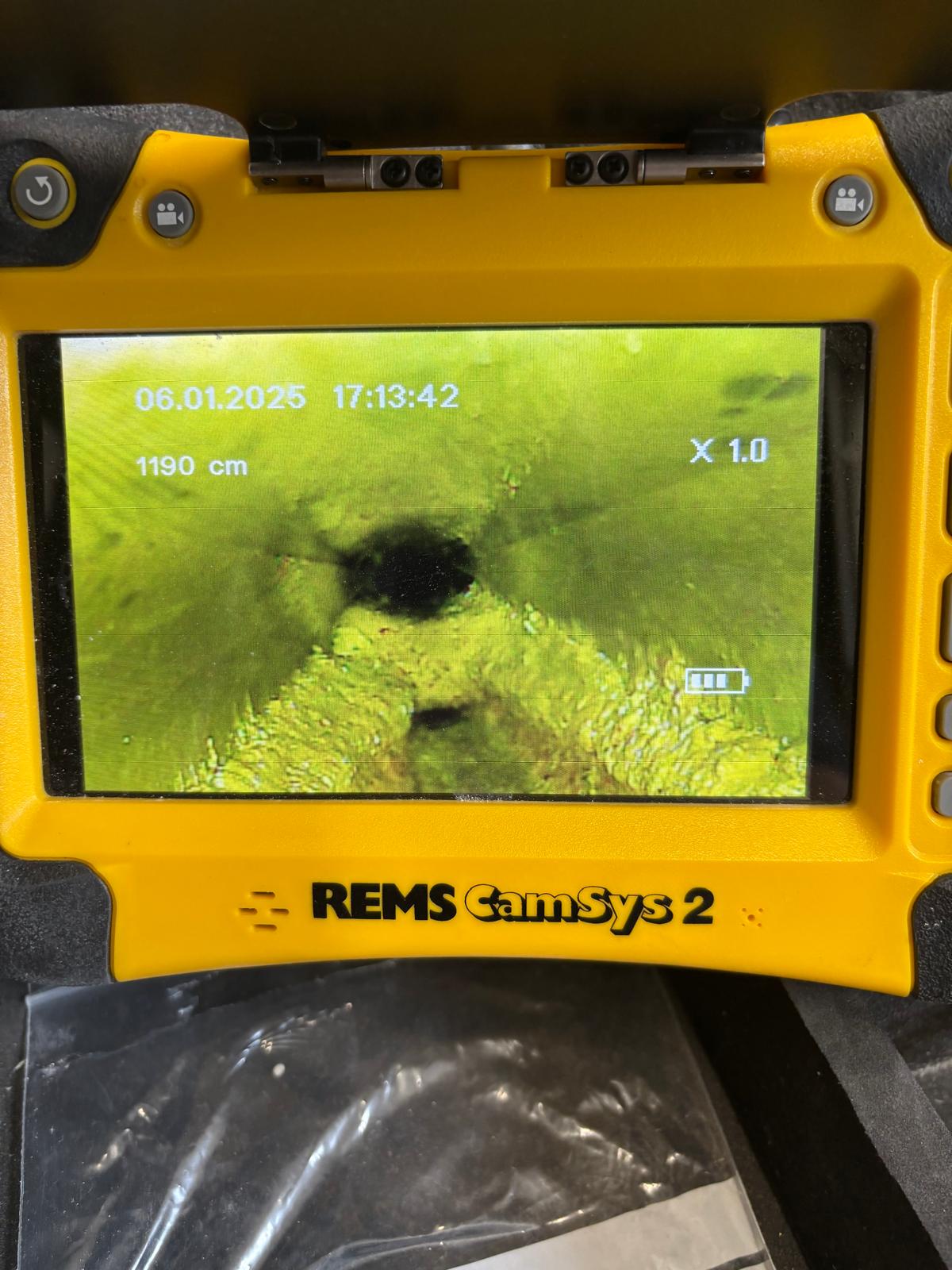 Rohrkamerafahrt – Inspektion